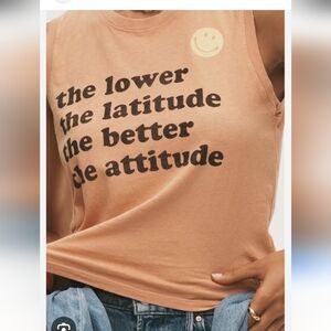 Mother Denim Lower The Latitude Muscle Tee Tank Top for women